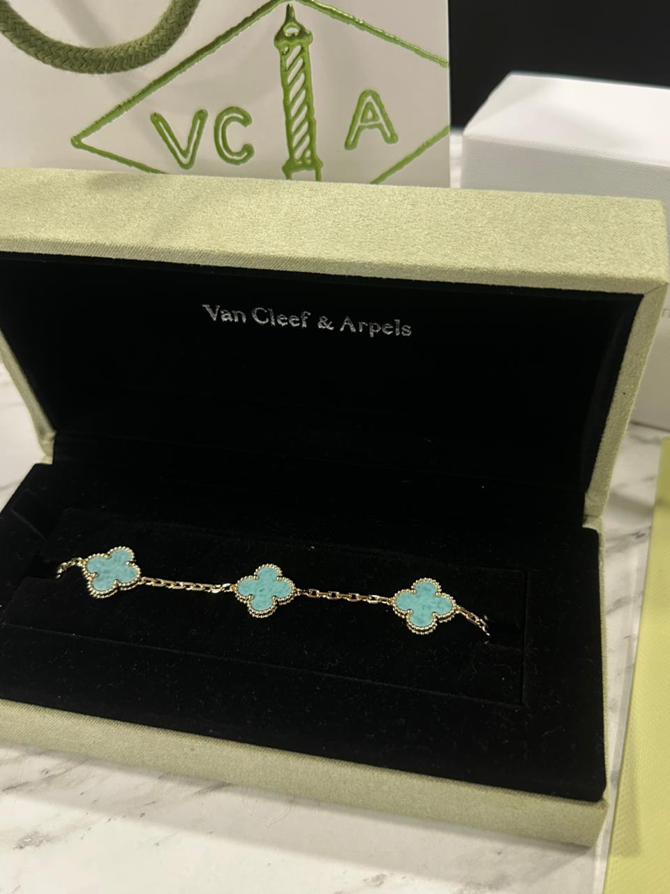 Pulso Van Cleef Plata Tiffany