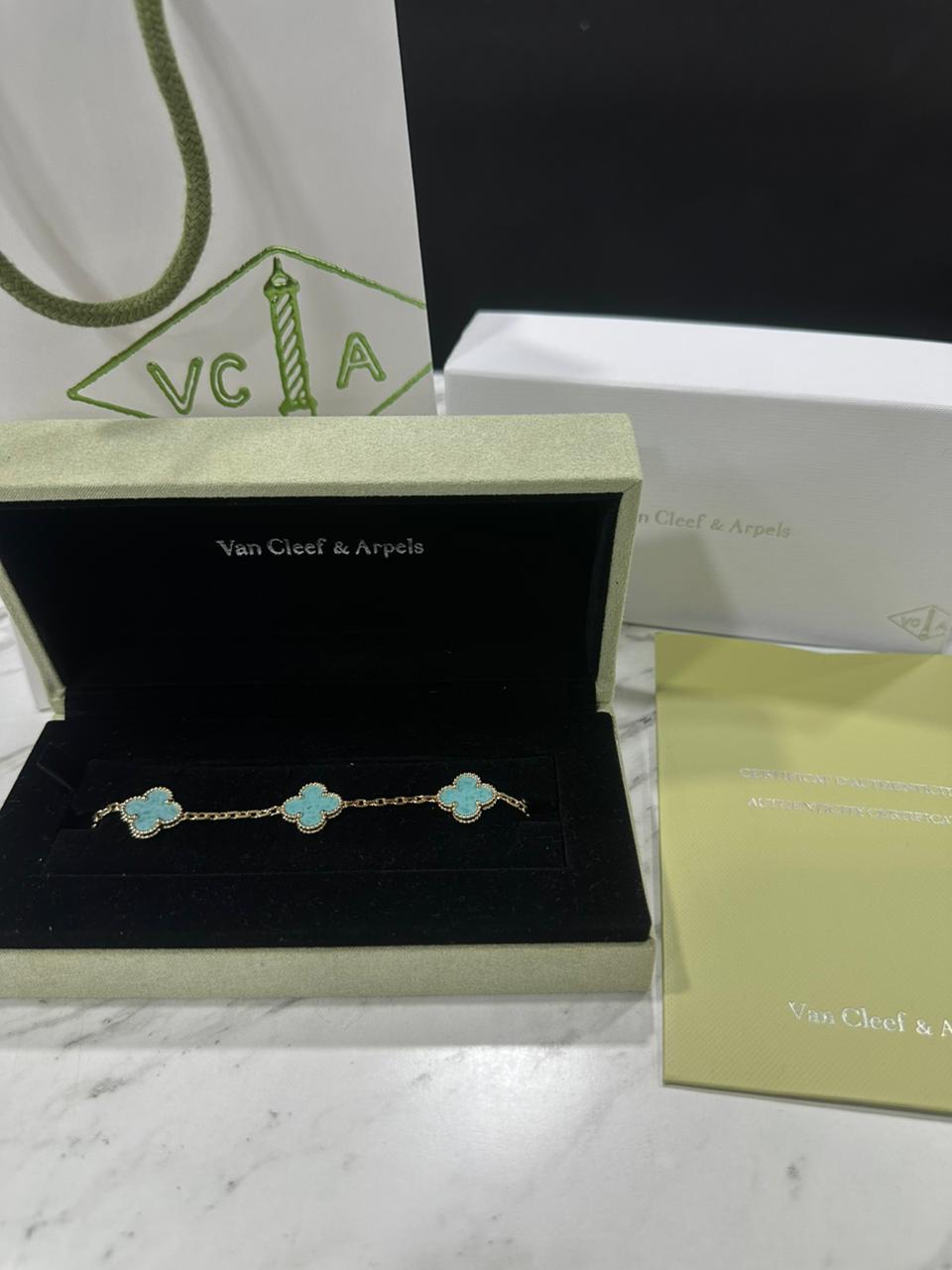 Pulso Van Cleef Plata Tiffany