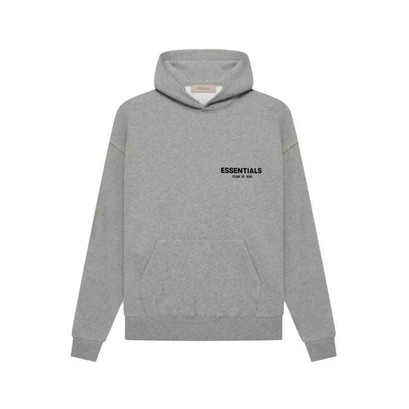 Essentials Fear Of God Hoodie Gris Oscuro