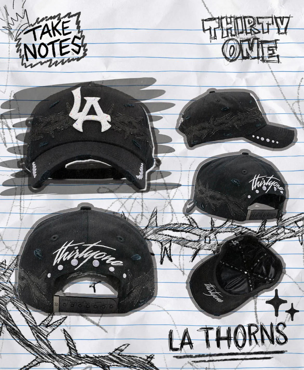 31 HATS LA THORNS