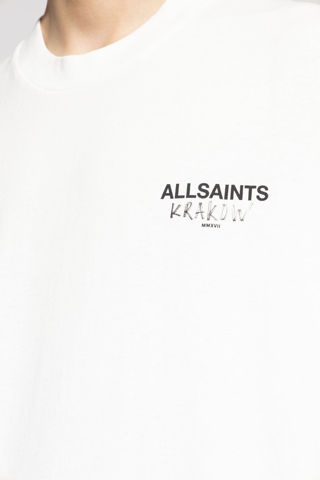 All Saints Krakow White Tee Shirt