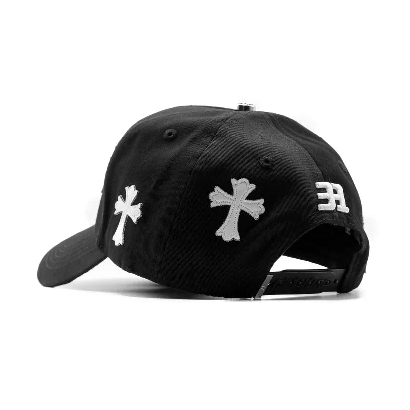 31 Hats Chrome Black White