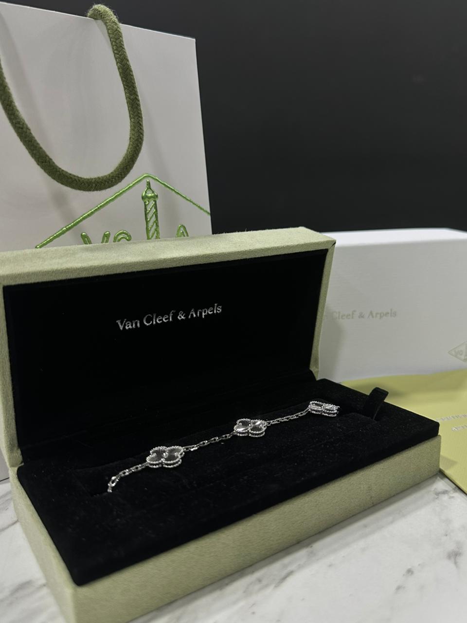 Pulso Van Cleef Plata