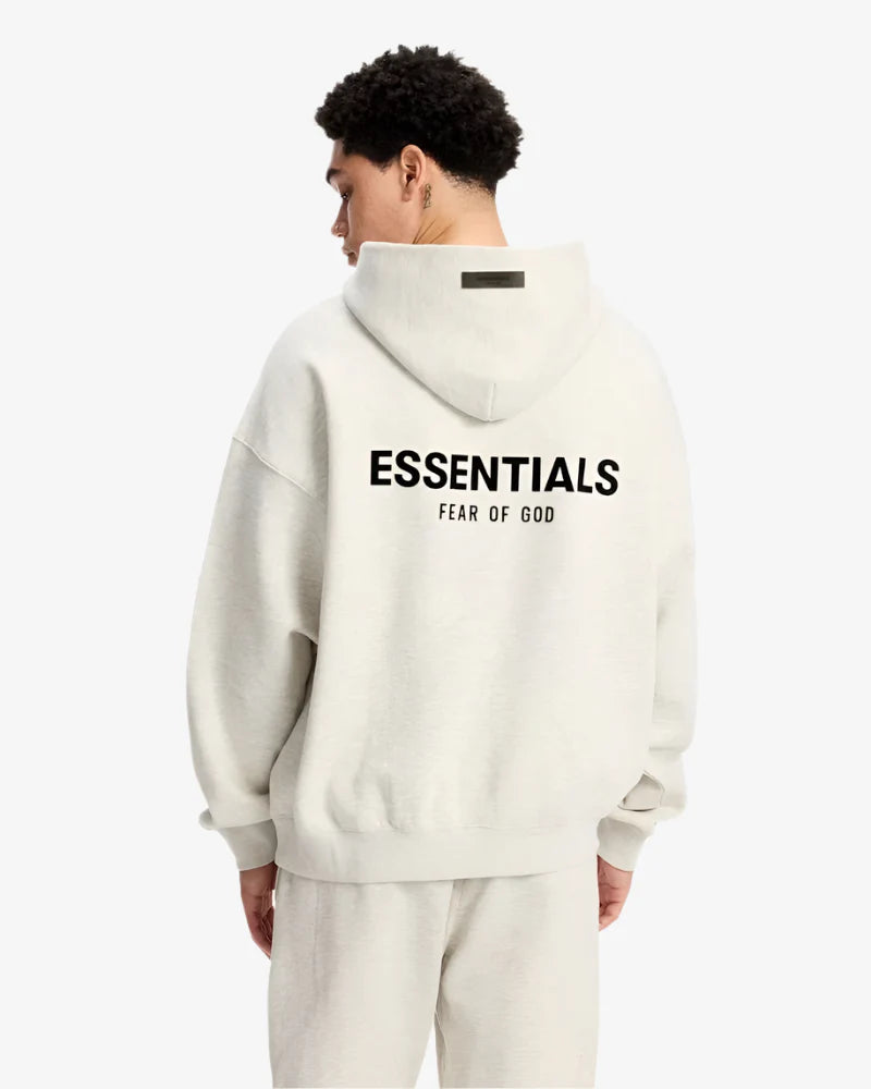 Essentials Fear Of God Hoodie Gris Claro