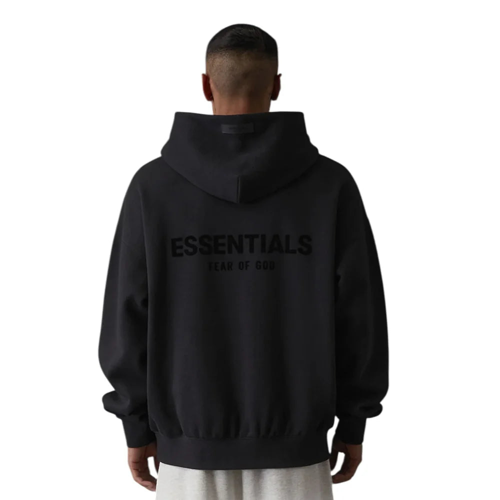 Essentials Fear Of God Hoodie Negro