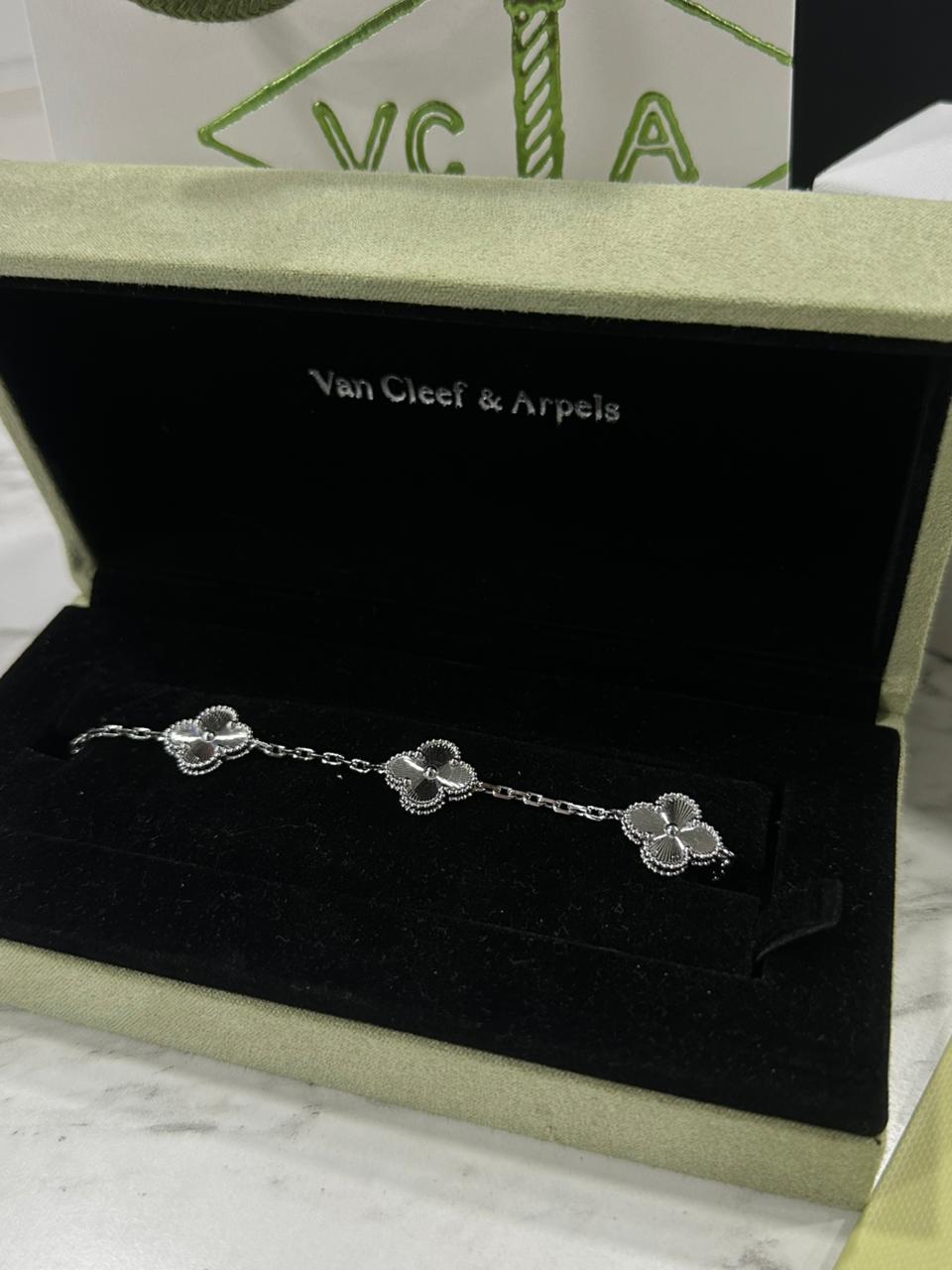 Pulso Van Cleef Plata