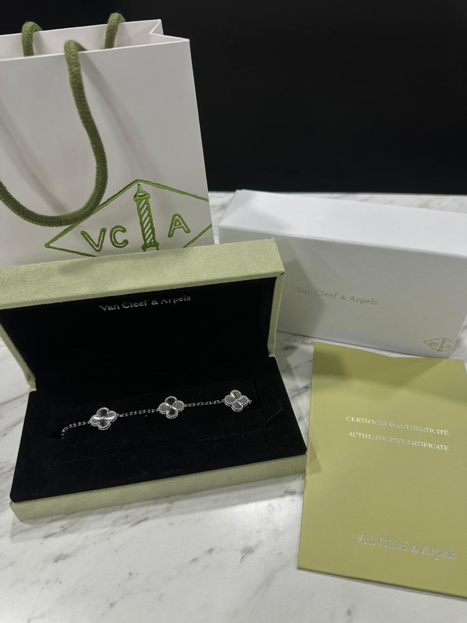 Pulso Van Cleef Plata