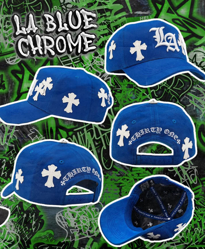 31 HATS LA BLUE CHROME
