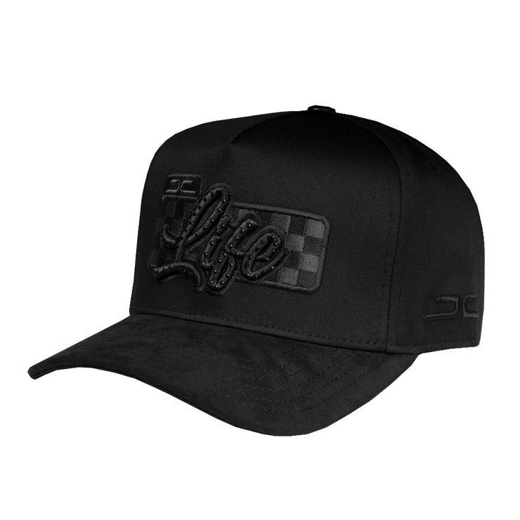 JC Hats Life Black