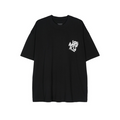 All Saints Black White Logo T-Shirt