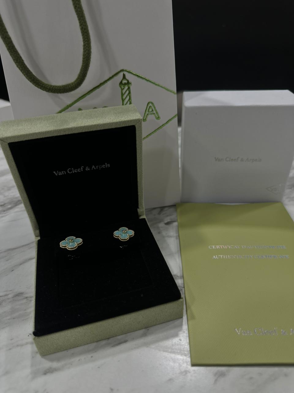 Aretes Van Cleef Tiffany